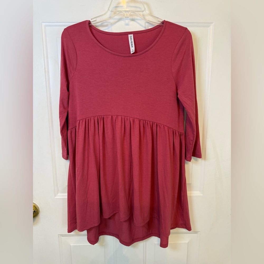 Zenana premium Berry Tunic Dress *GREAT CONDITION*